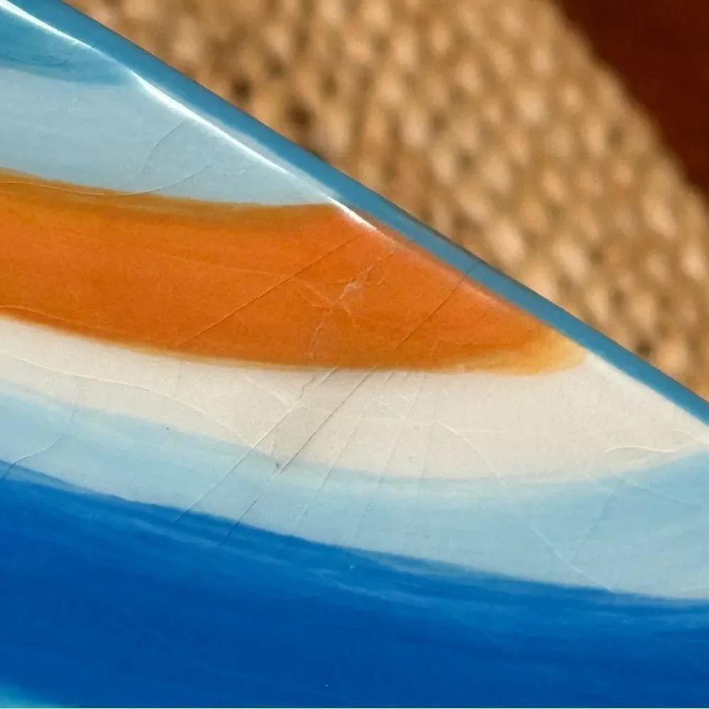 Vintage Boston Warehouse Co. Clearly Fish Ceramic Appetizer Serving Dish/Boat